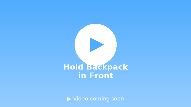 Hold Your Backpack in Front on Crowded Trains