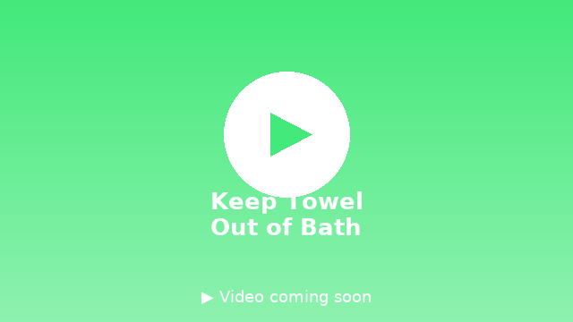 Keep Your Towel Out of the Hot Spring